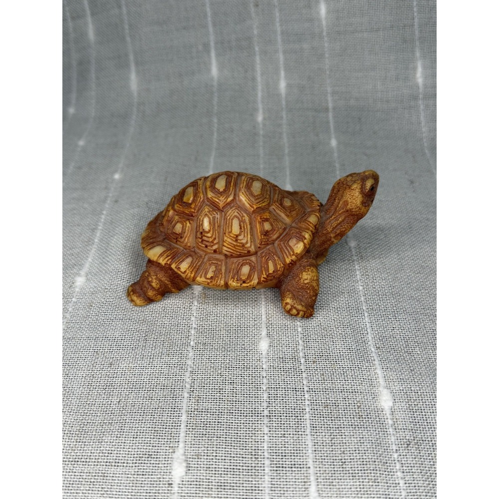 Vintage CRECO Tortoise Turtle Figurine Resin Taiwan R.O.C. 1980s Wildlife Decor - Picture 6 of 7